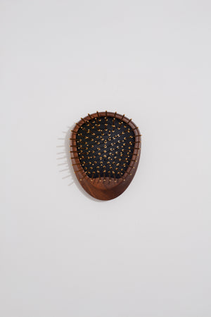 Teakwood Imperial Gold Hairbrush