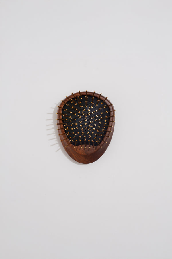 Teakwood Imperial Gold Hairbrush
