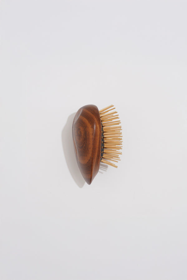 Teakwood Imperial Gold Hairbrush