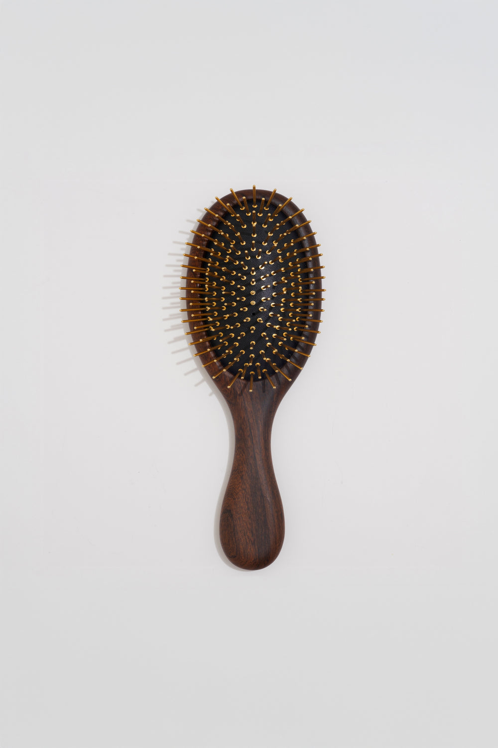Teakwood Golden Hairbrush