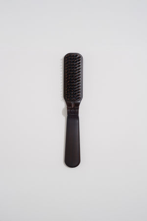 Folding Boar Bristle Hairbrush - Large