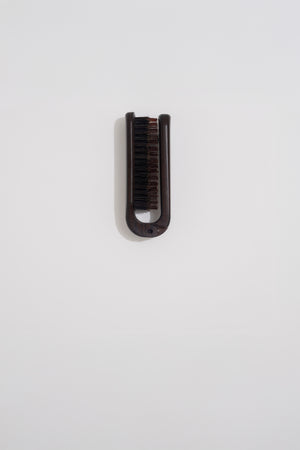 Folding Boar Bristle Hairbrush - Large