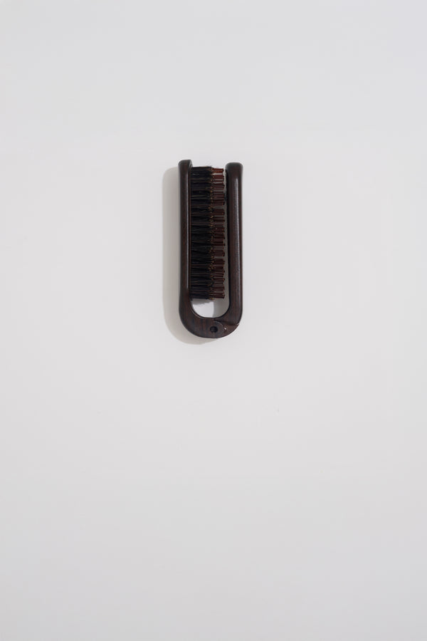 Folding Boar Bristle Hairbrush - Large