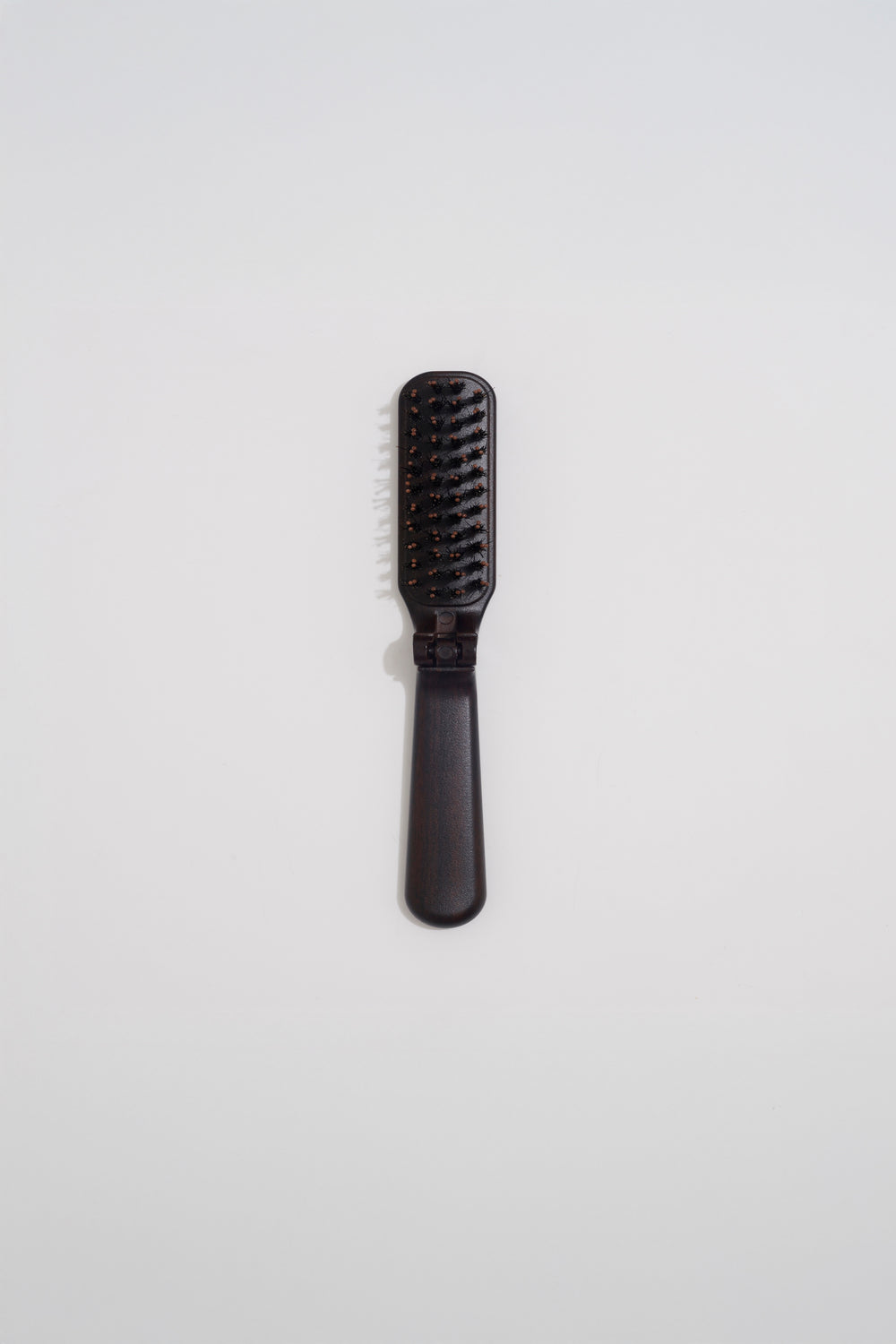 Folding Boar Bristle Hairbrush - Small