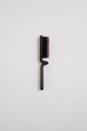 Folding Boar Bristle Hairbrush - Small