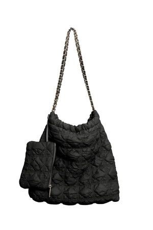 Cloud Mode Shoulder Bag - Black
