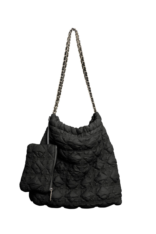 Cloud Mode Shoulder Bag - Black
