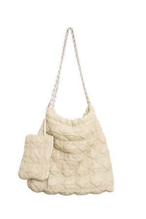 Cloud Mode Shoulder Bag - Creamy White