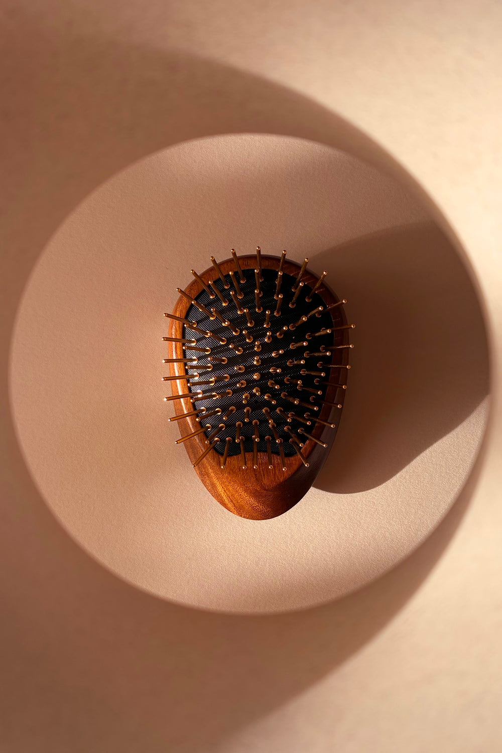 Teakwood Imperial Gold Hairbrush