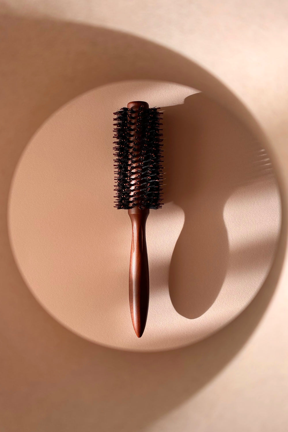 16-Row Boar Bristle Styling Hairbrush