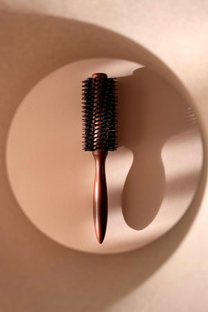16-Row Boar Bristle Styling Hairbrush