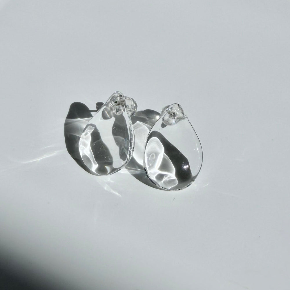 Dem Drop Glass Earrings