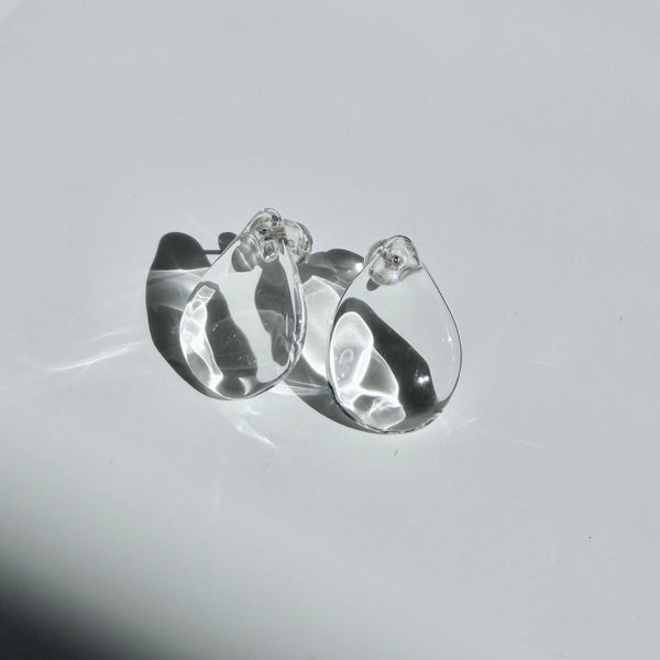 Dem Drop Glass Earrings