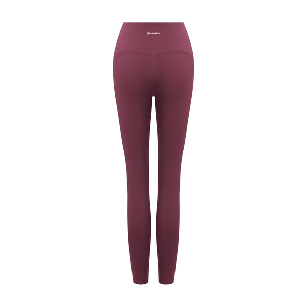 Kris Leggings - Grape Purple
