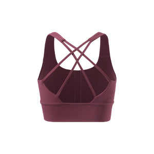 Kris Sports Bra - Grape Purple