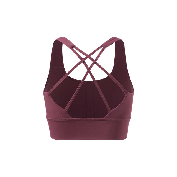 Kris Sports Bra - Grape Purple