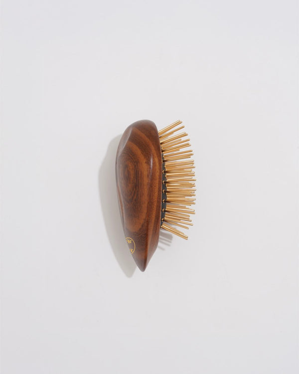 Teakwood Imperial Gold Hairbrush