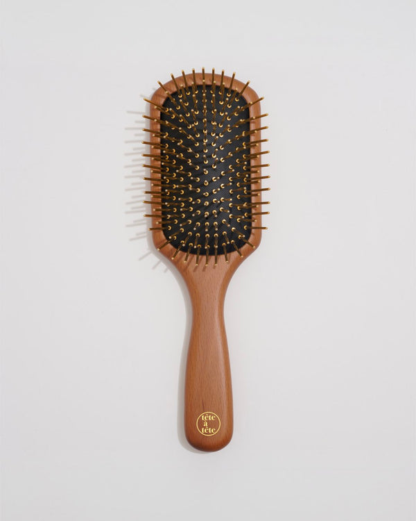 Beech Wood Golden Hairbrush - Large