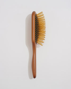 Teakwood Golden Hairbrush