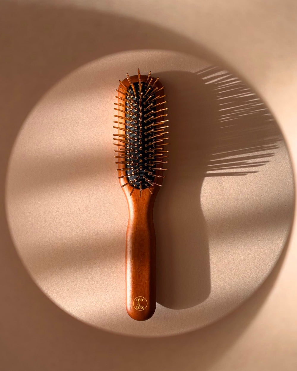 Beech Wood Golden Hairbrush - Small